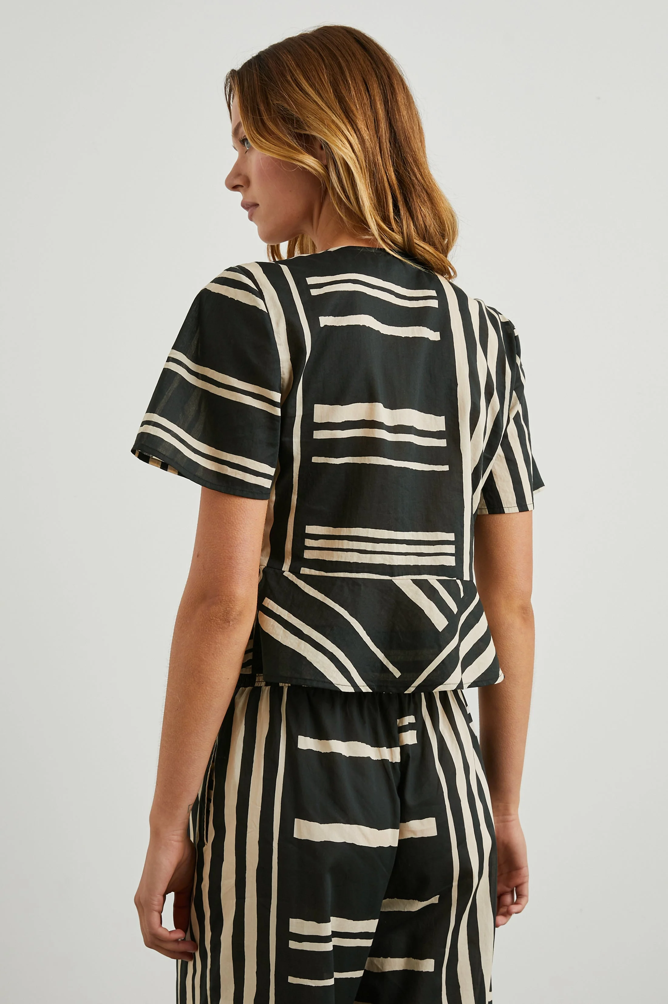 Tia Top - Island Stripe