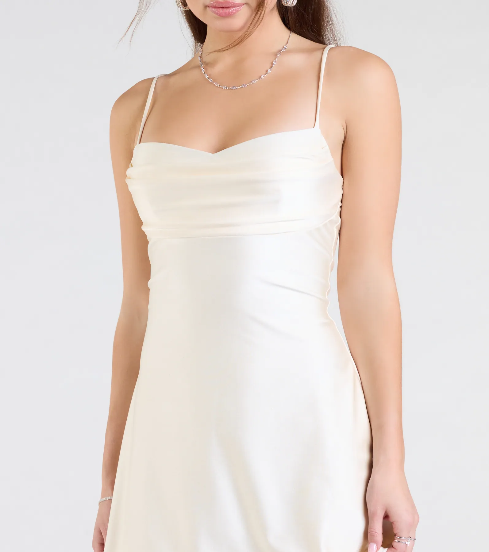 Sleek Sophistication A-Line Pleated Mini Dress - luluinthesky