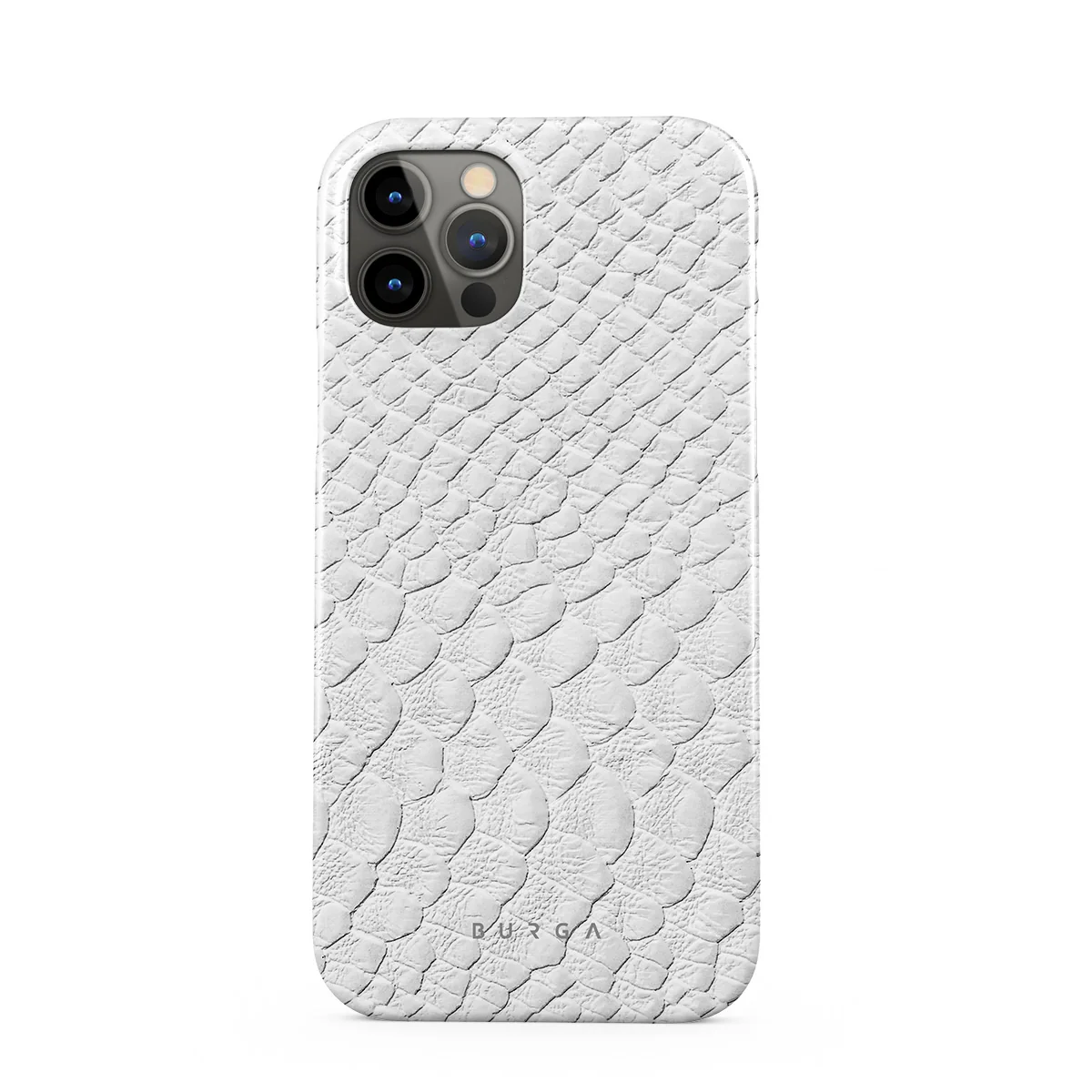 Glacial Desert - White Snakeskin iPhone 12 Pro Max ケース