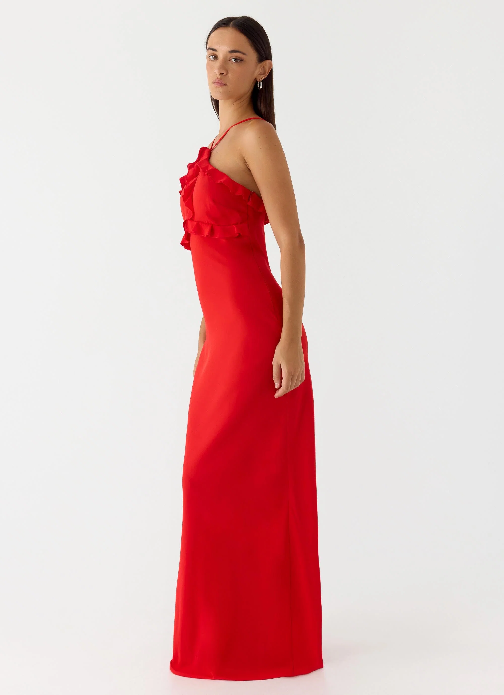 Trieste Maxi Dress - Red