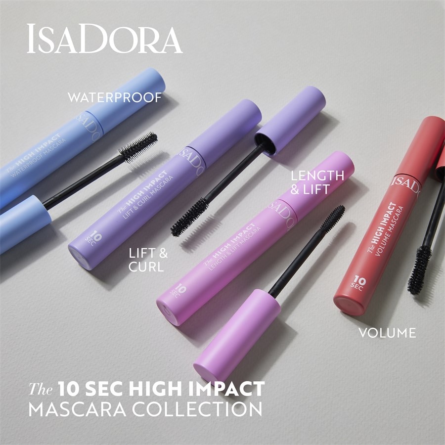 Isadora Mascara 10 Sec High Impact Lift & Curl Mascara Wodoodporny