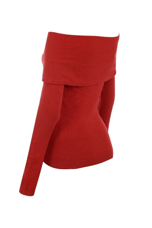 Holly Red Cashmere Blend Sweater