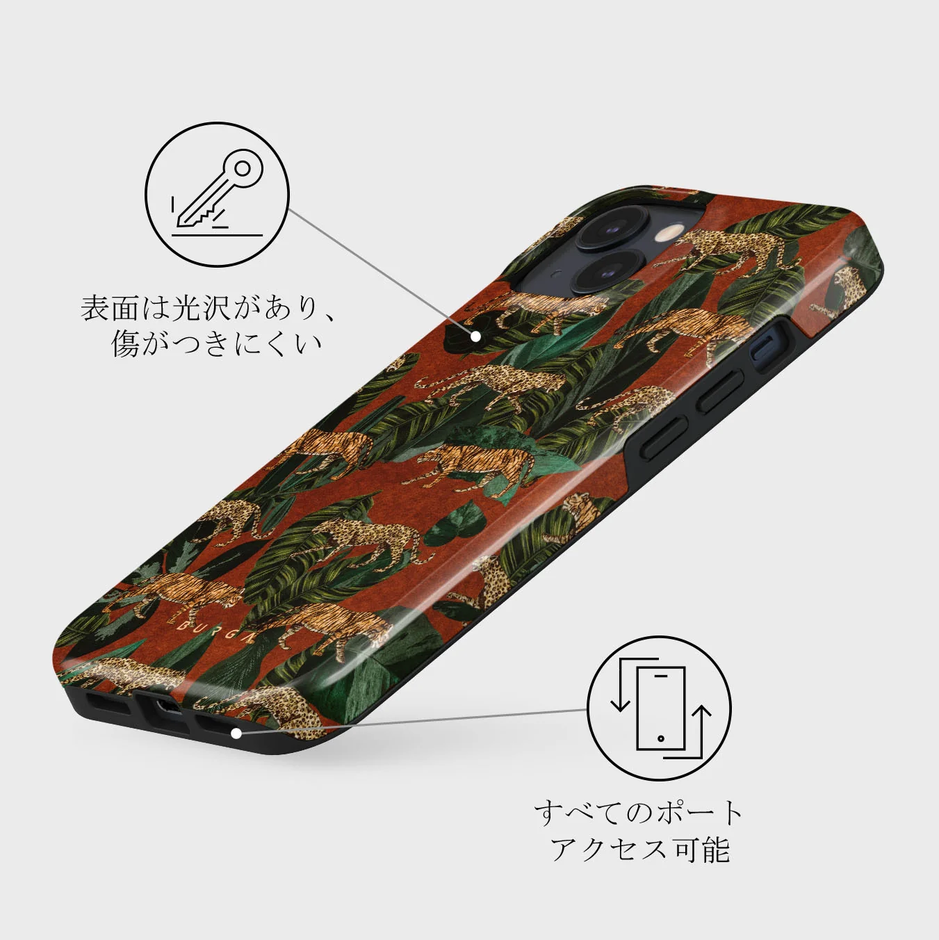 Morning Commute - Designer iPhone 13 Mini ケース