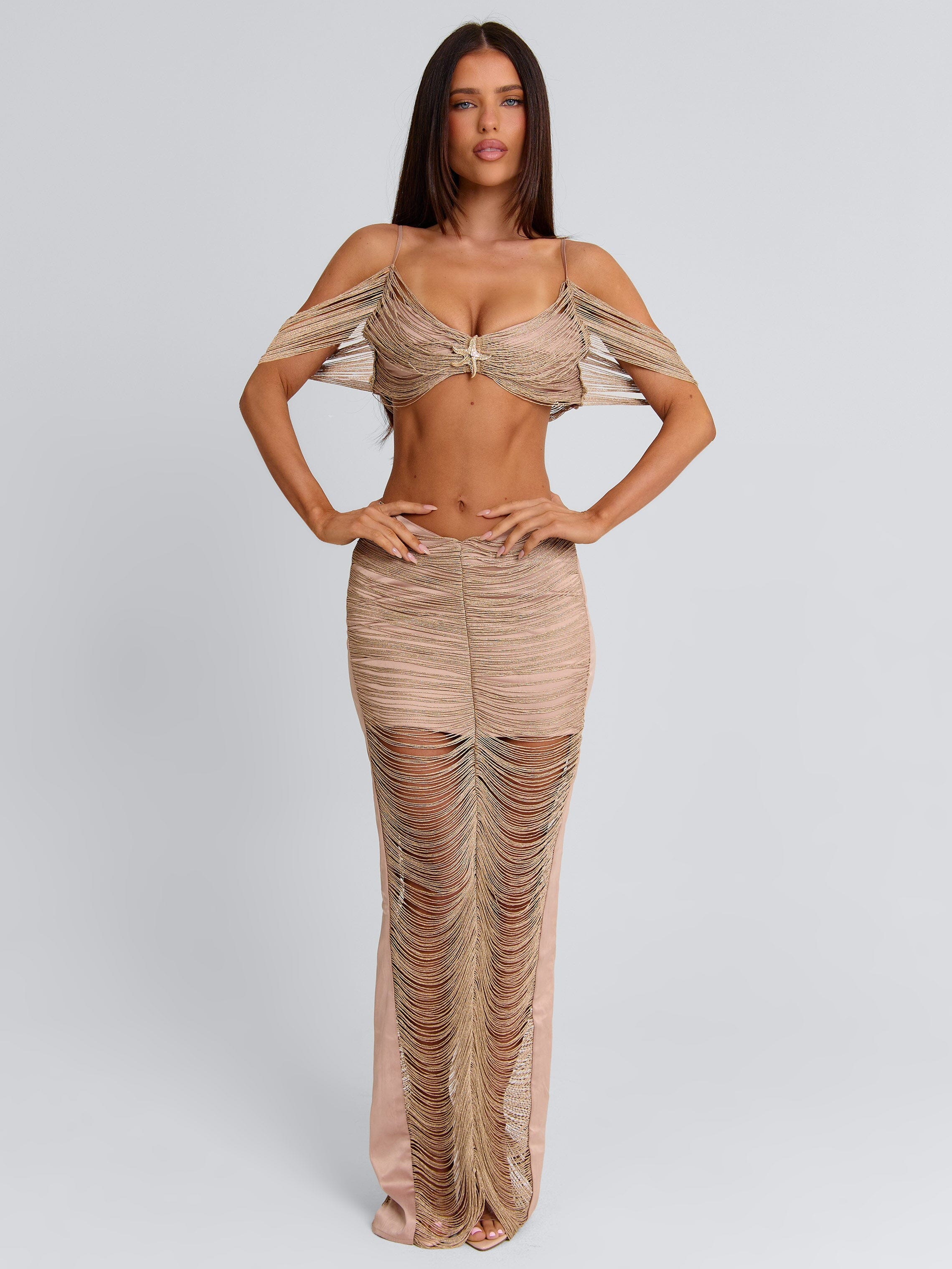 Rowan-Maxi-Skirt-Gold