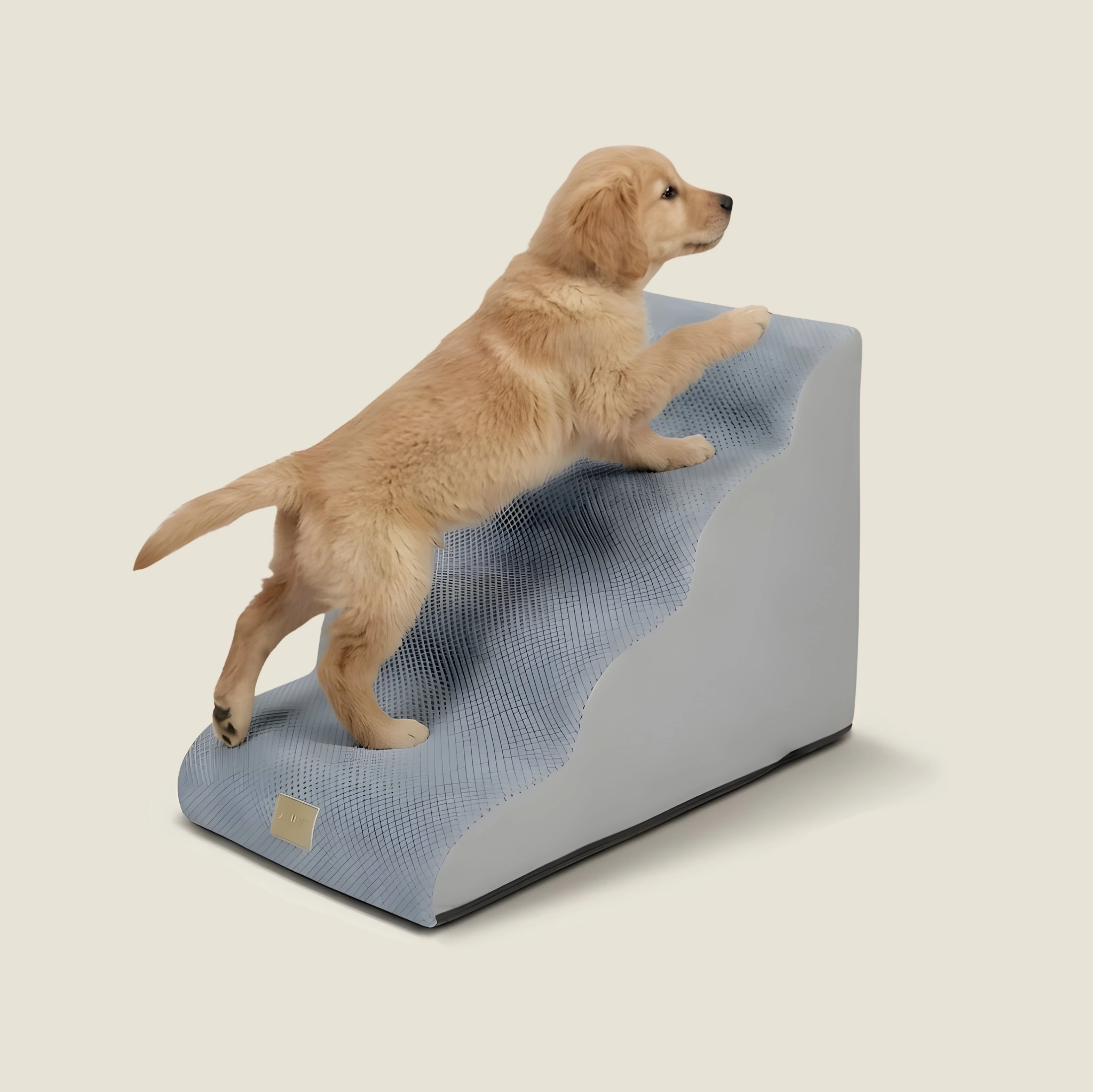 Rounded Orthopedic Dog Stairs