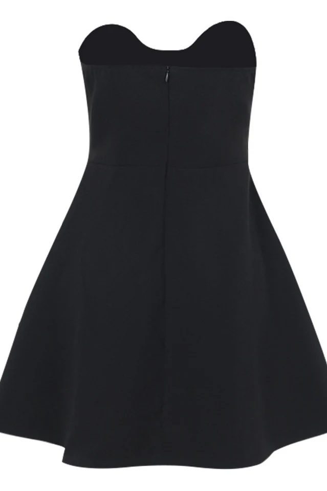 Holly Strapless Skirt with Bow Detail