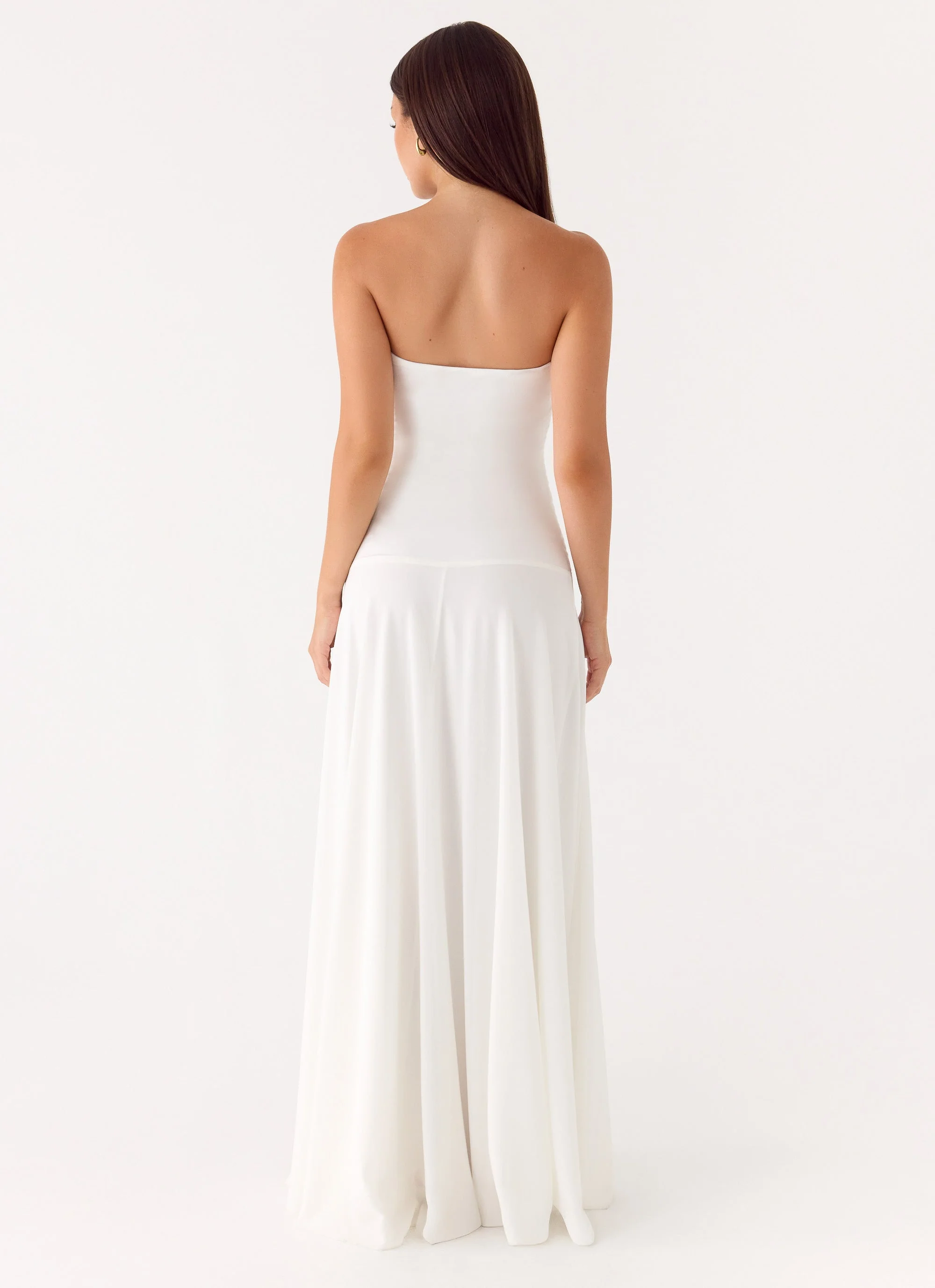 Ruben Maxi Dress - White - luluinthesky