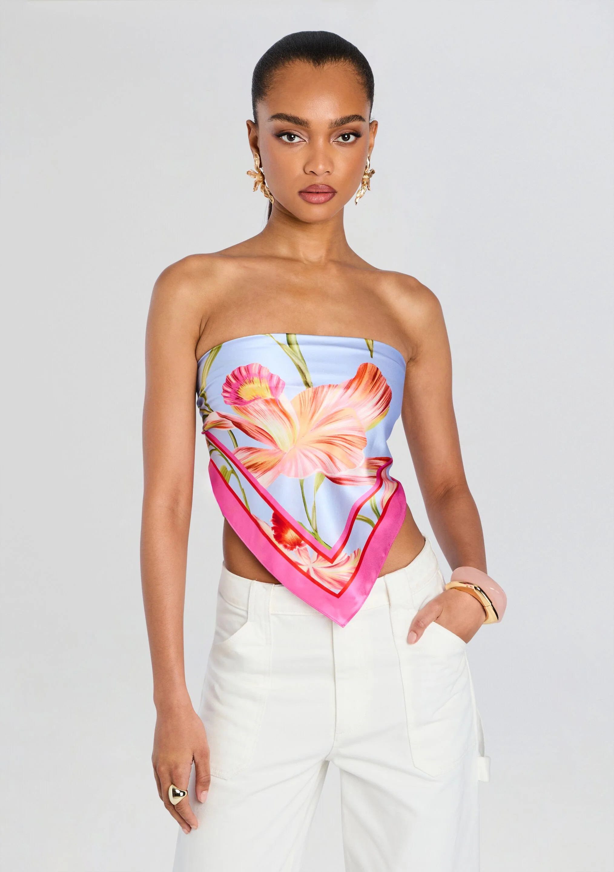 Alivia Silk Top