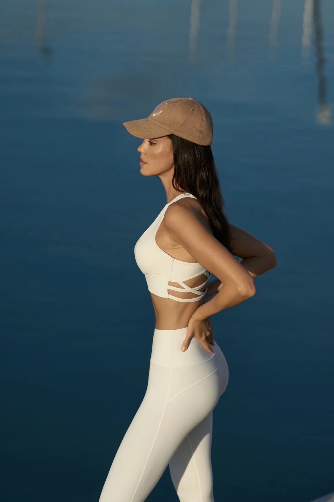 Sweetheart Bra Tank & V-waist Yoga Legging