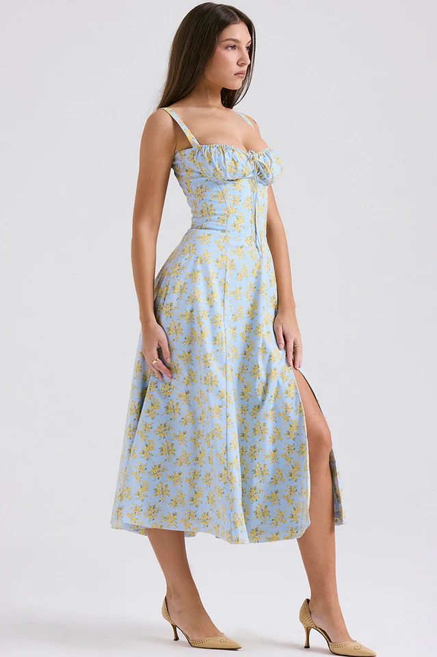 Carmen Bustier Sundress
