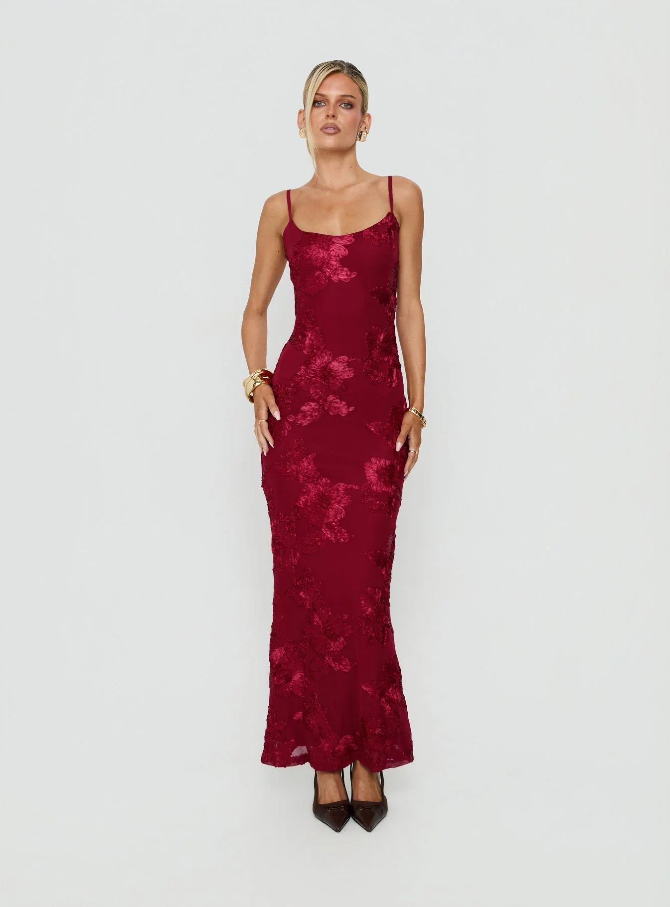 Jacalyn Maxi Dress Red
