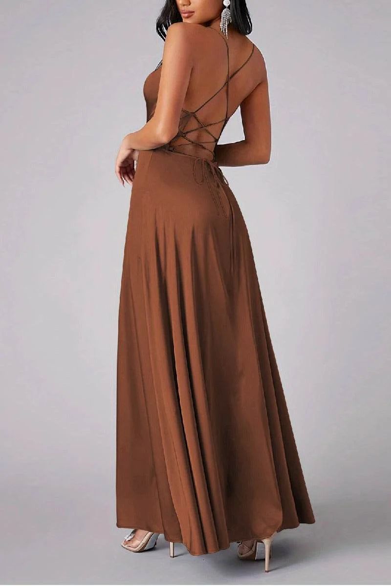 A-line Maxi Stretch Formal Evening Dresses 865729646697