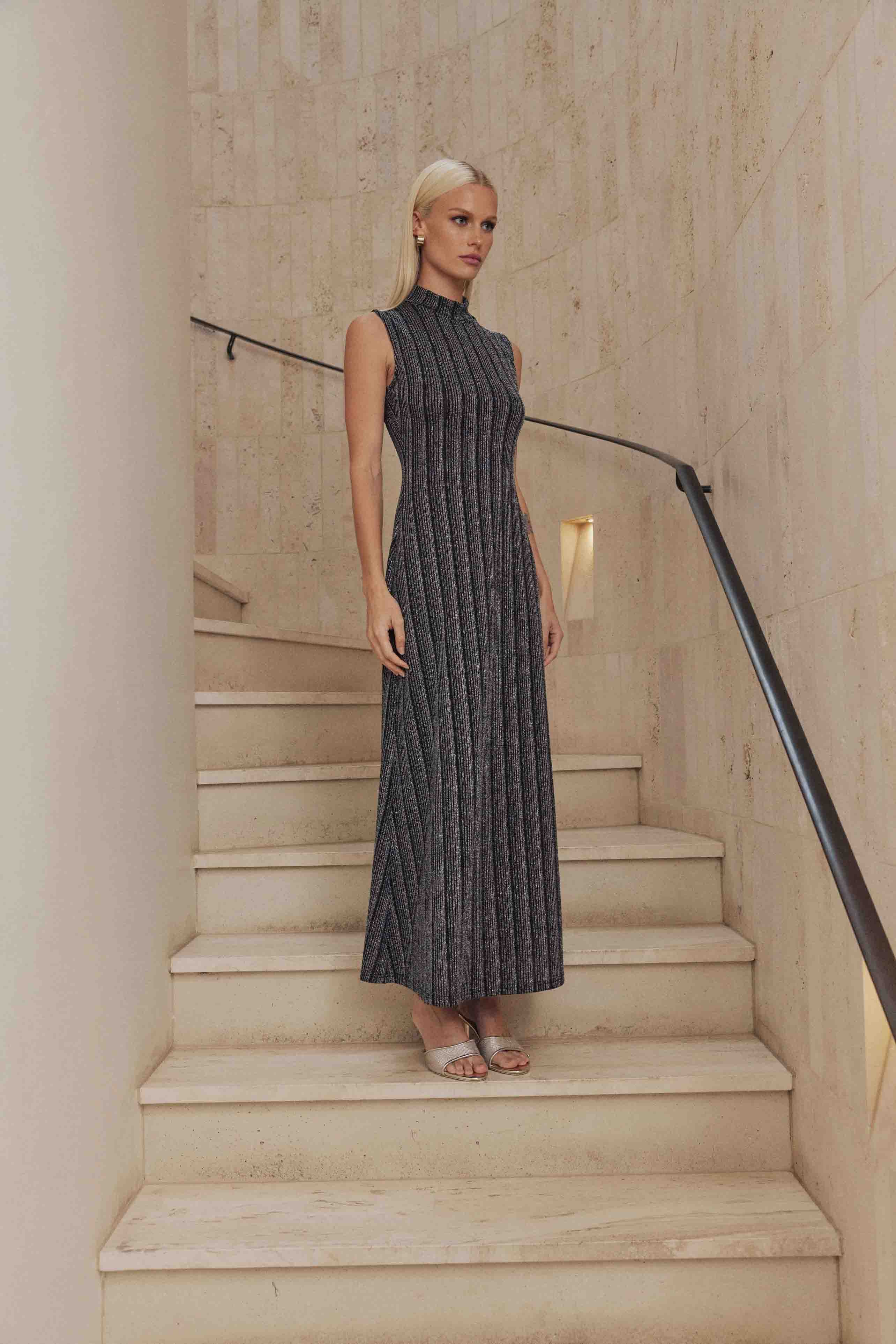 CURAAE Tiffany Maxi Sleeveless Dress