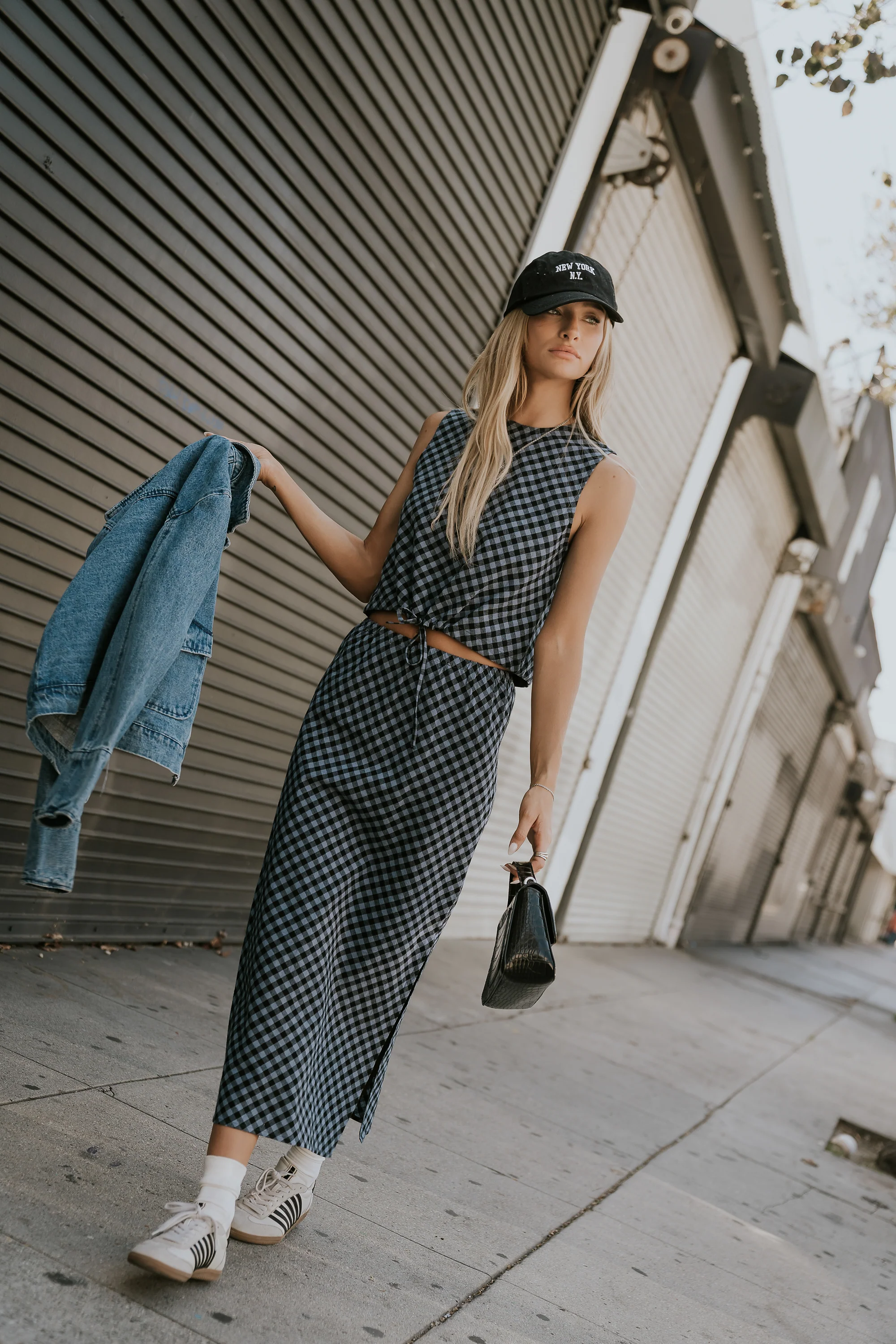 Baylor Plaid Tank - FINAL SALE