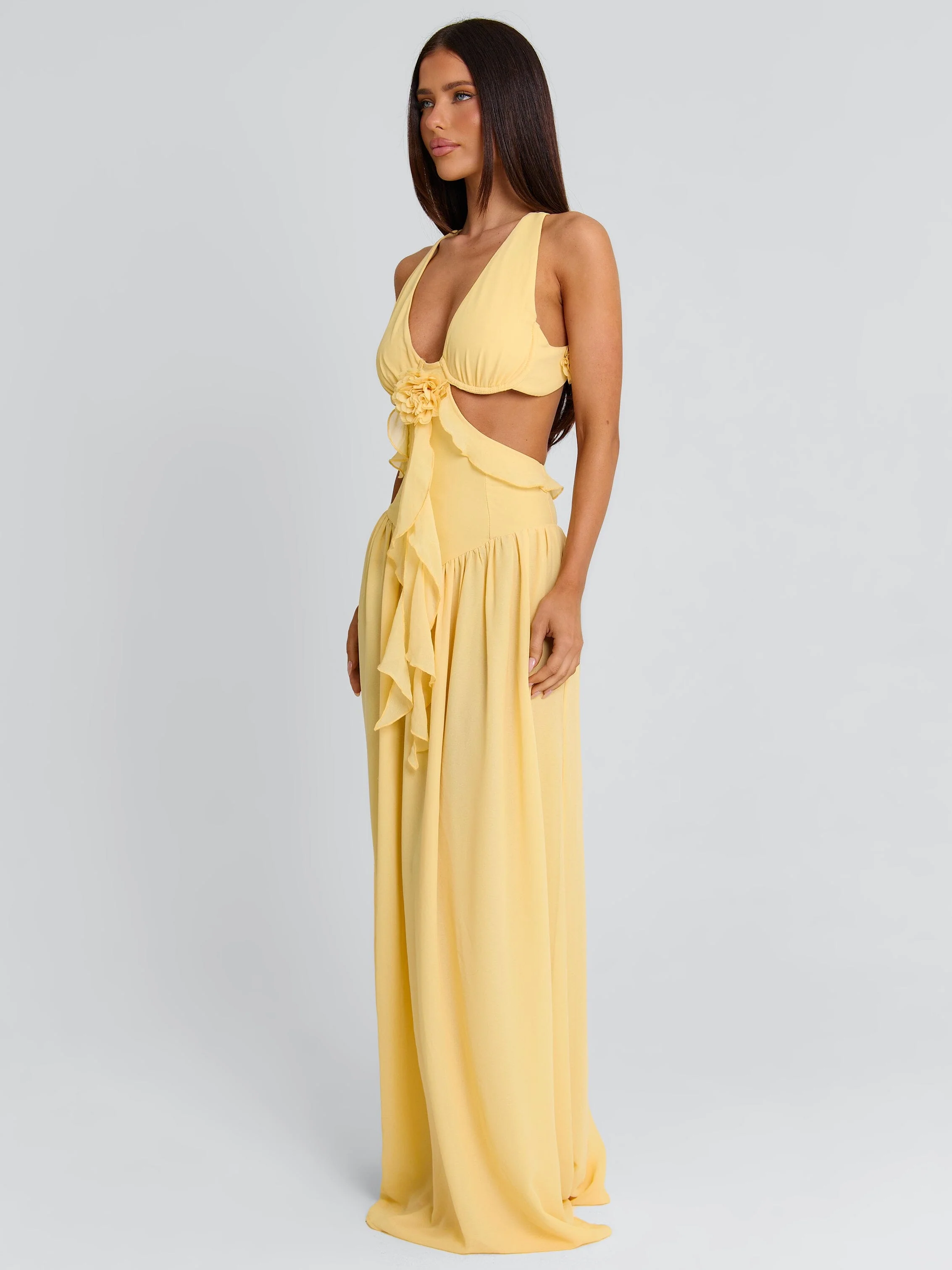 Raelyn Maxi Dress Yellow