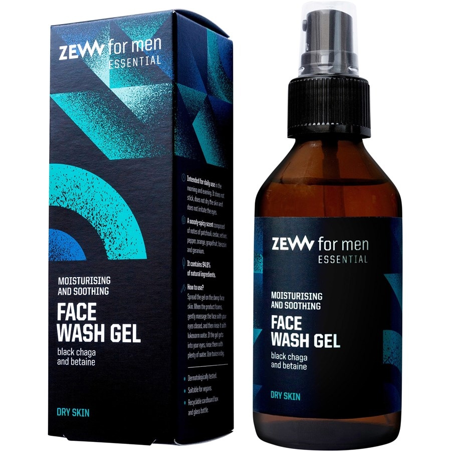 ZEW for men Pielęgnacja twarzy Nawilżający i łagodzący żel do mycia twarzy