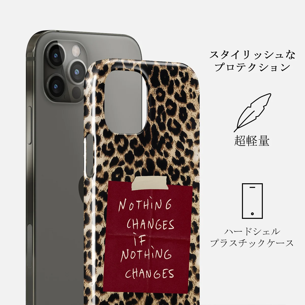 Nothing Changes - iPhone 12 Pro Max ケース