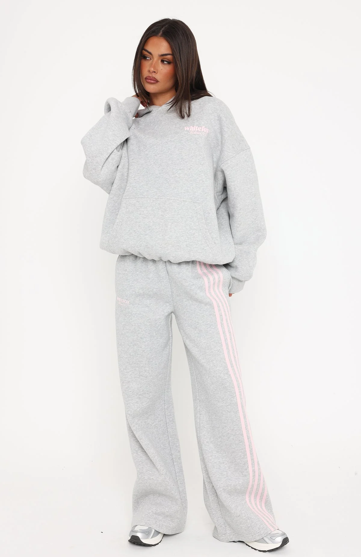 Release 15 Kiana Oversized Hoodie Dark Grey Marle