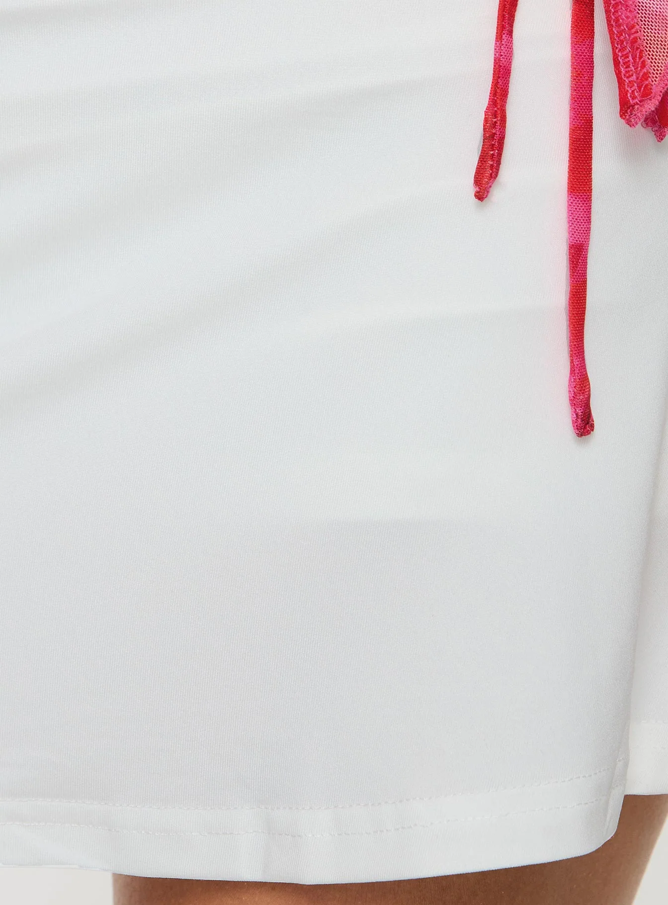 Girlie Mini Skirt White