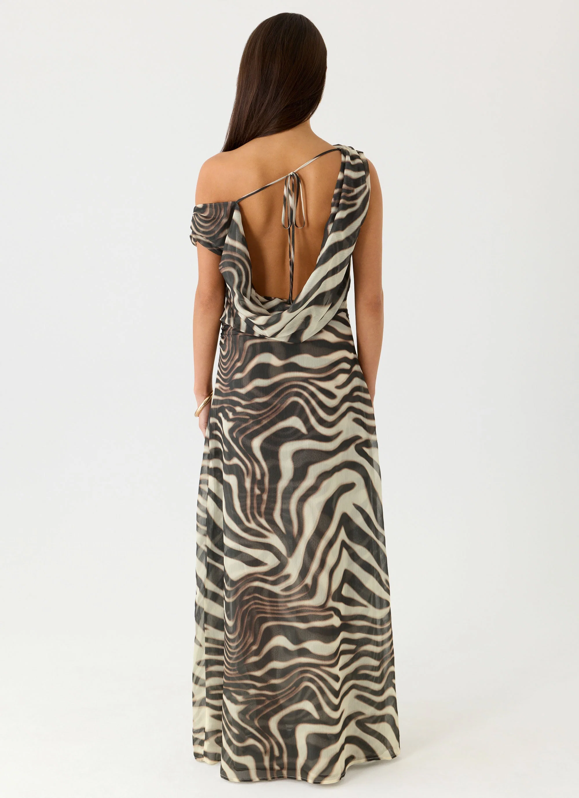 Mernas Maxi Dress - Zebra