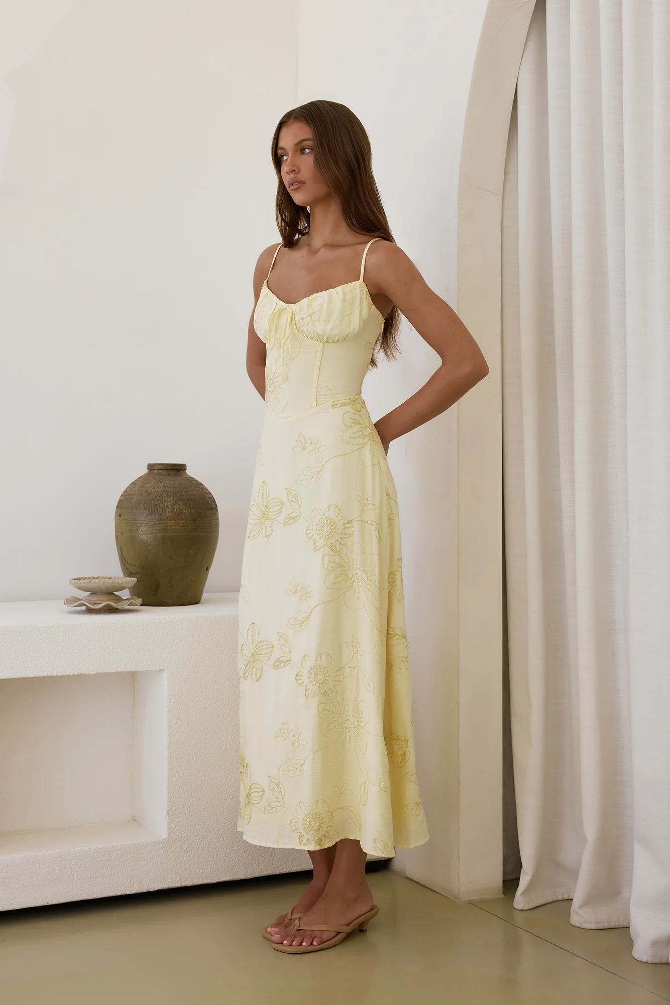 Dose Of Sunshine Maxi Dress Yellow