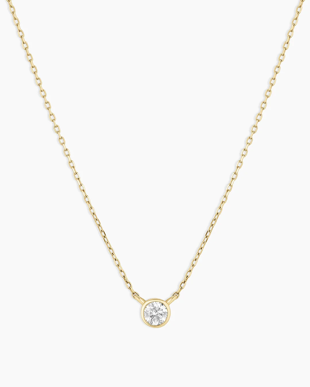 14K Classic Diamond Necklace