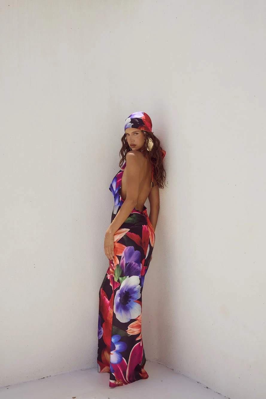 RUNAWAY THE LABEL Posey Maxi Dress Maeve Print