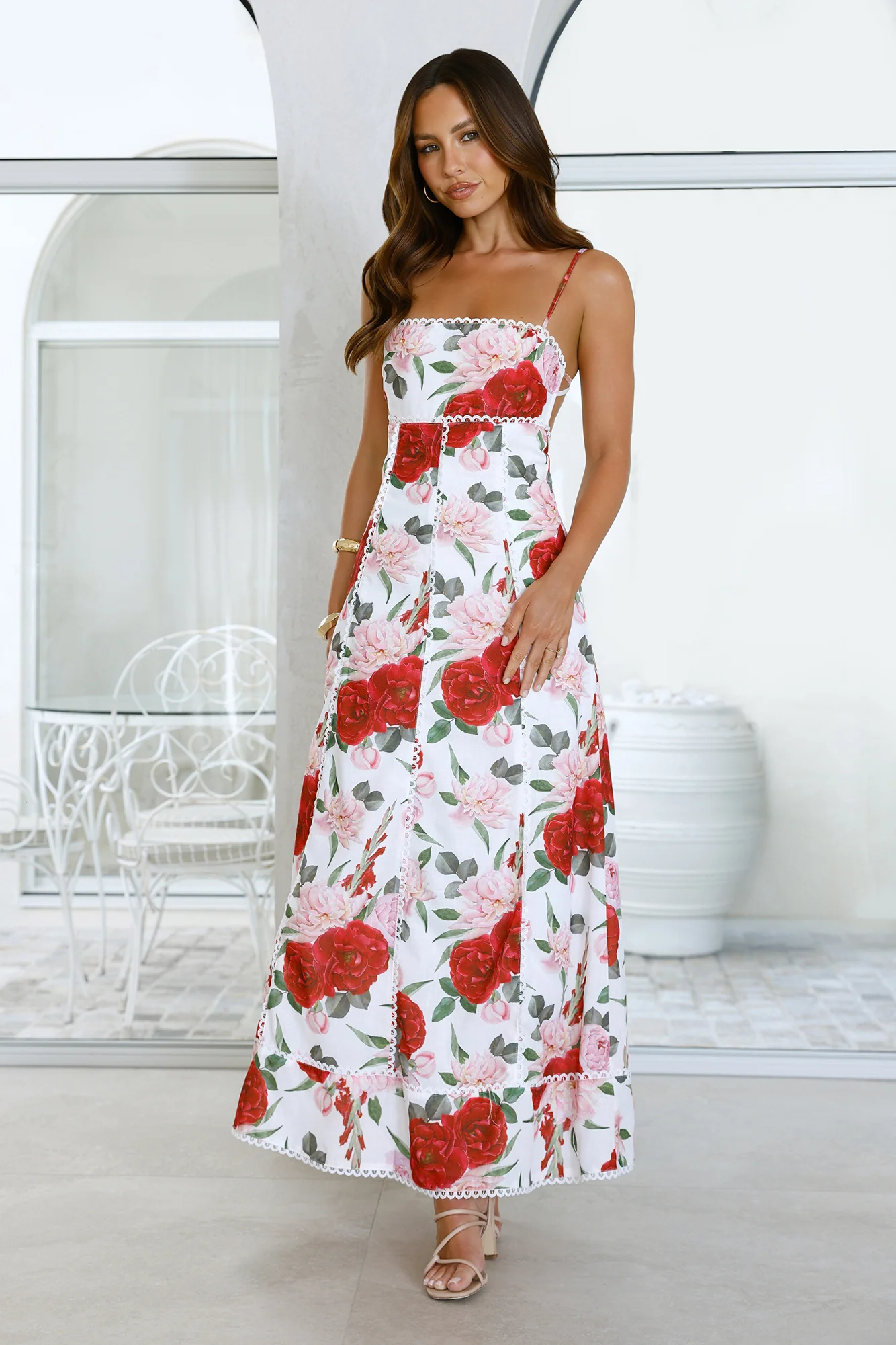 Softly Held Maxi Dress Floral