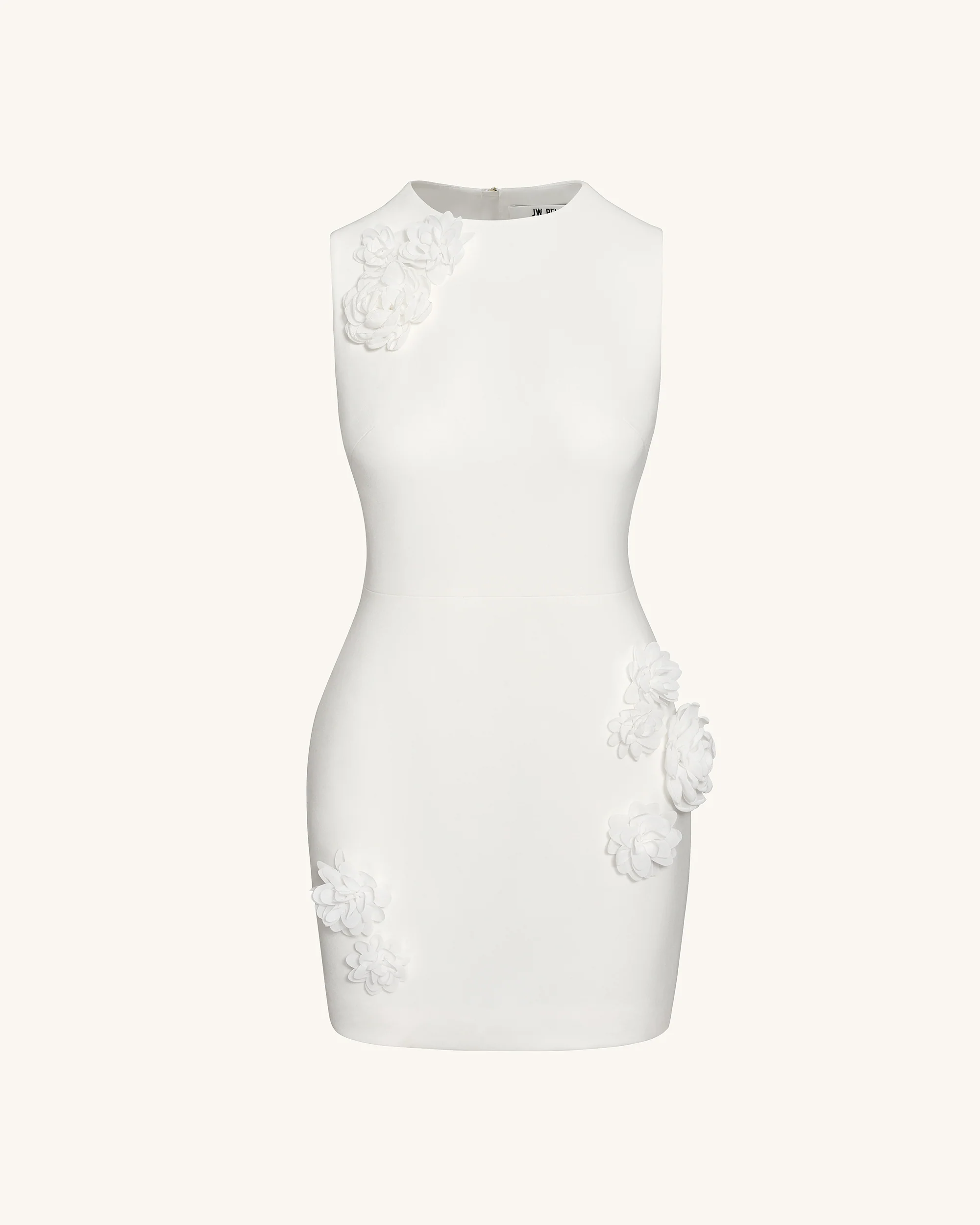 Blooming Beauty Evening Dress - White - FASHION NOB