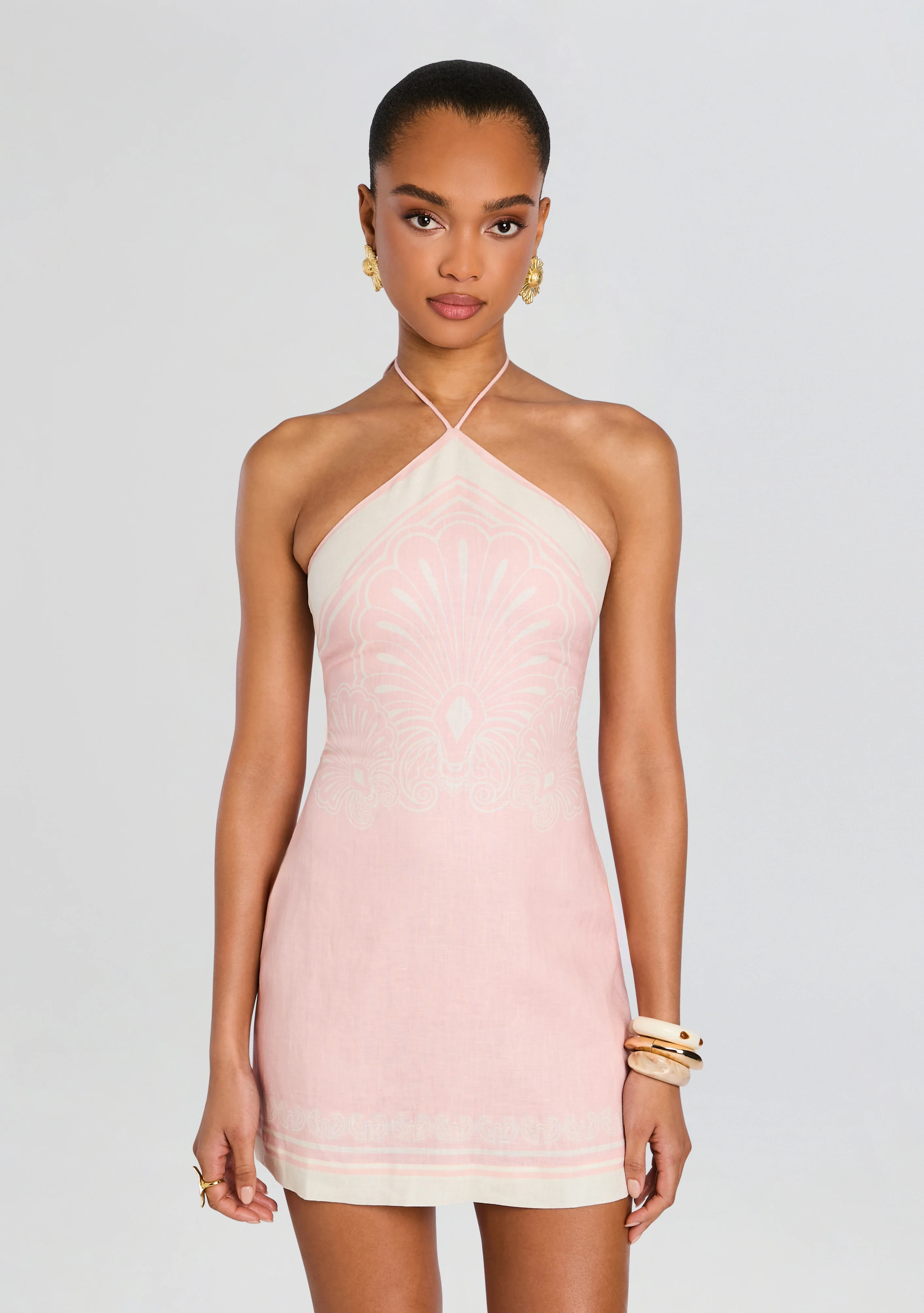 Oliver Linen Mini Dress