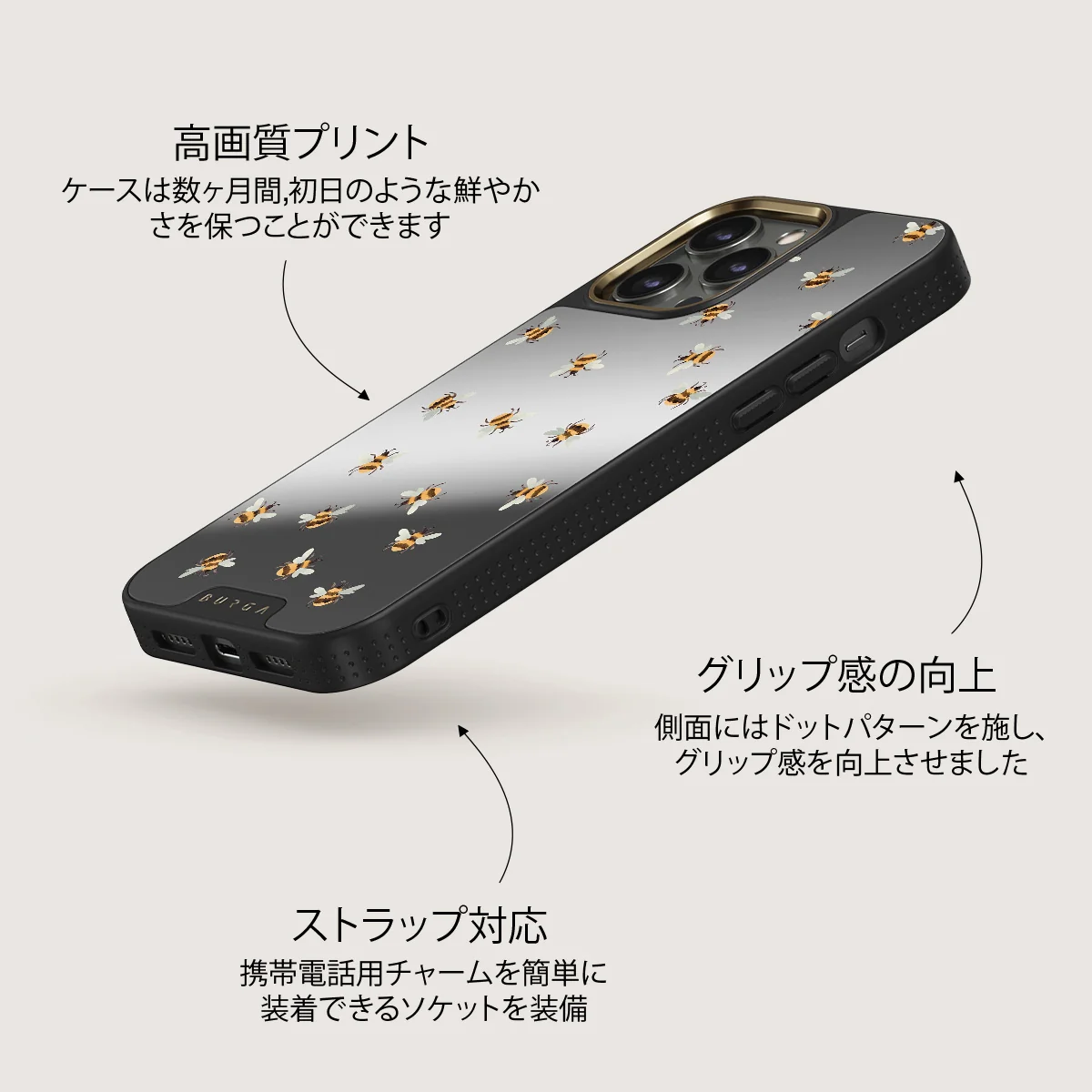 Honeycomb - iPhone 12 Pro ケース