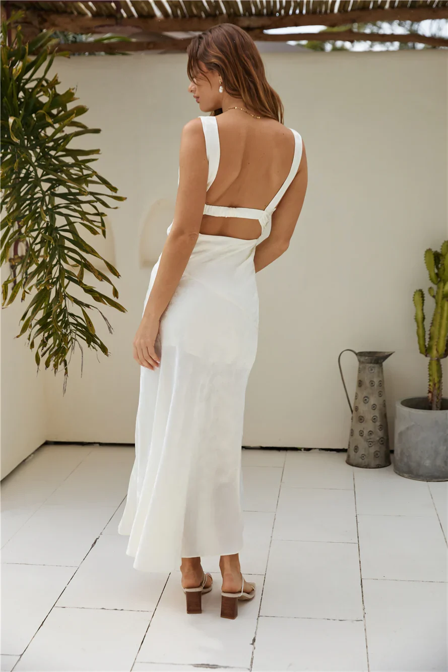 Alba Maxi Dress Cream