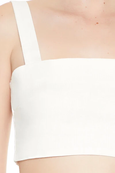 Smocked Crop Top