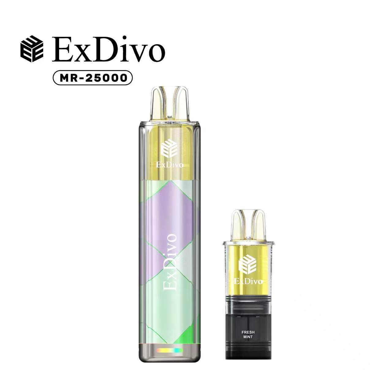 FRESH MINT - ExDivo KUZ 25K Replaceable Pod Vape