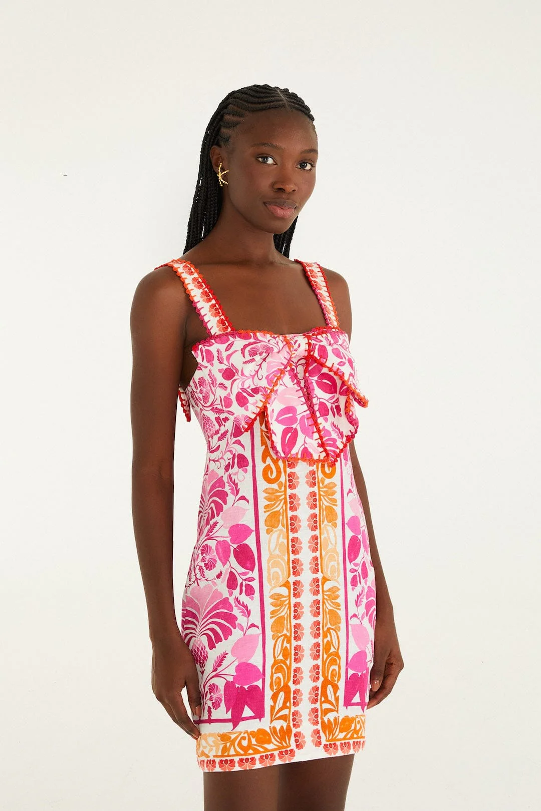 Off-White Santorini Crochet Mini Dress