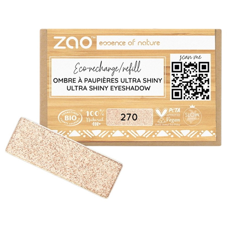 Zao Eyeshadow & Primer Refill Rectangular Eyeshadow Ultra