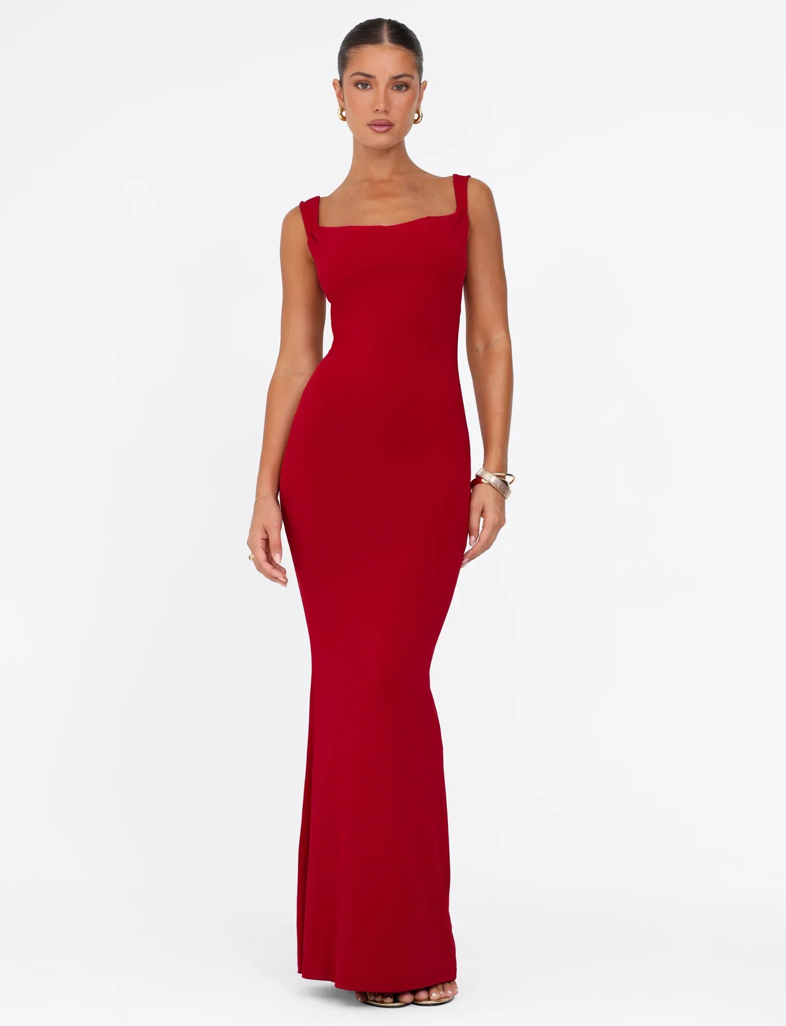 MORANA MAXI DRESS - RED