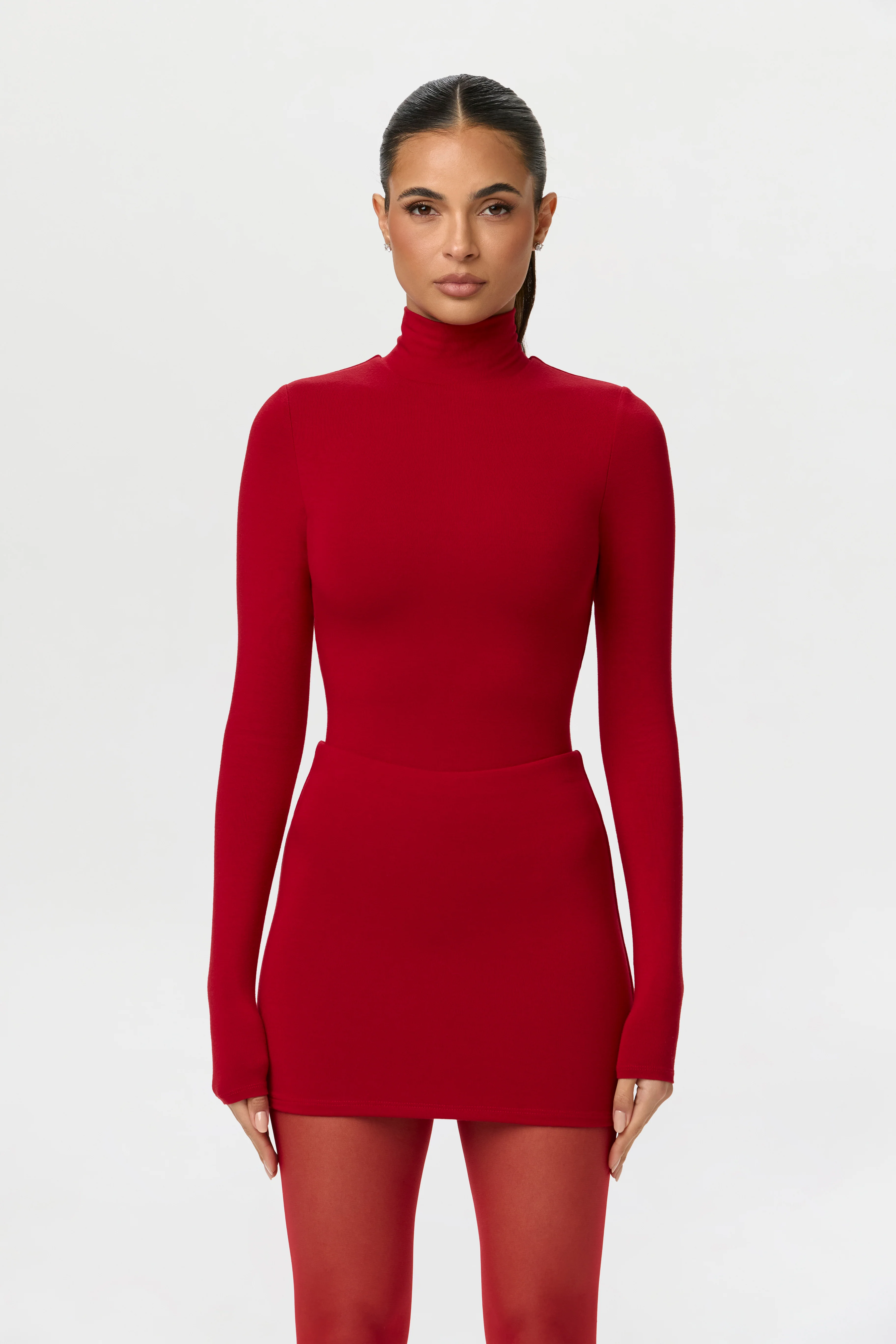 Butter Contour Mini Skirt