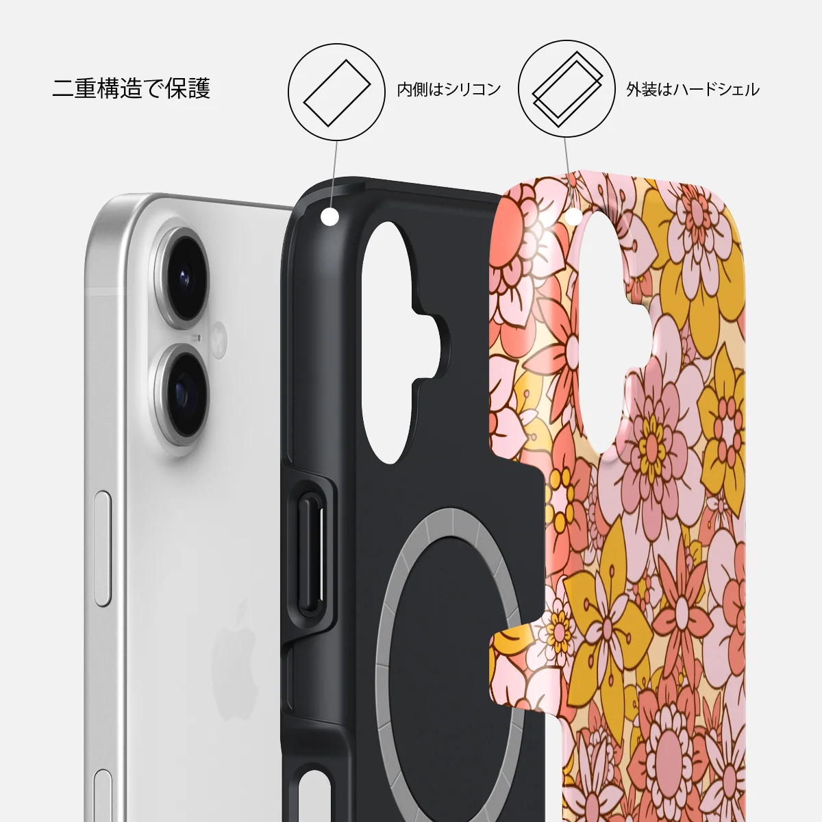Garden Brunch - iPhone 17 ケース