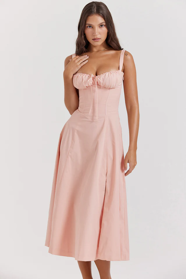 Carmen Pink Tunic Sundress