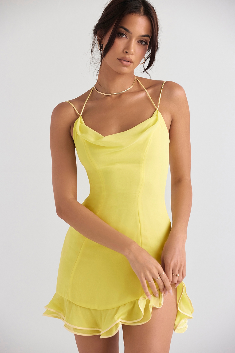 Buttercup Ruffle Mini Dress