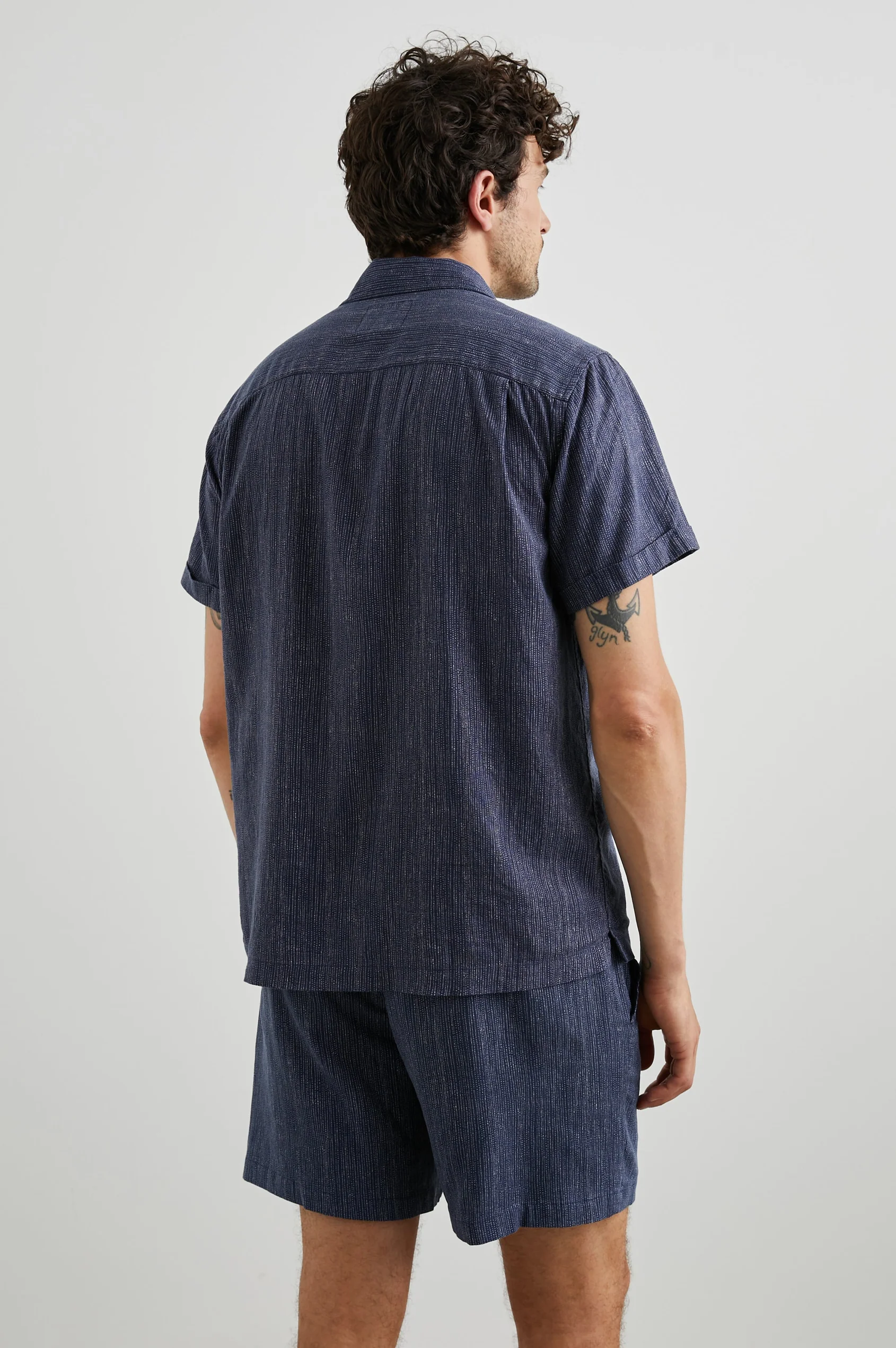 Waimea shirt Matrix Navy Pearl