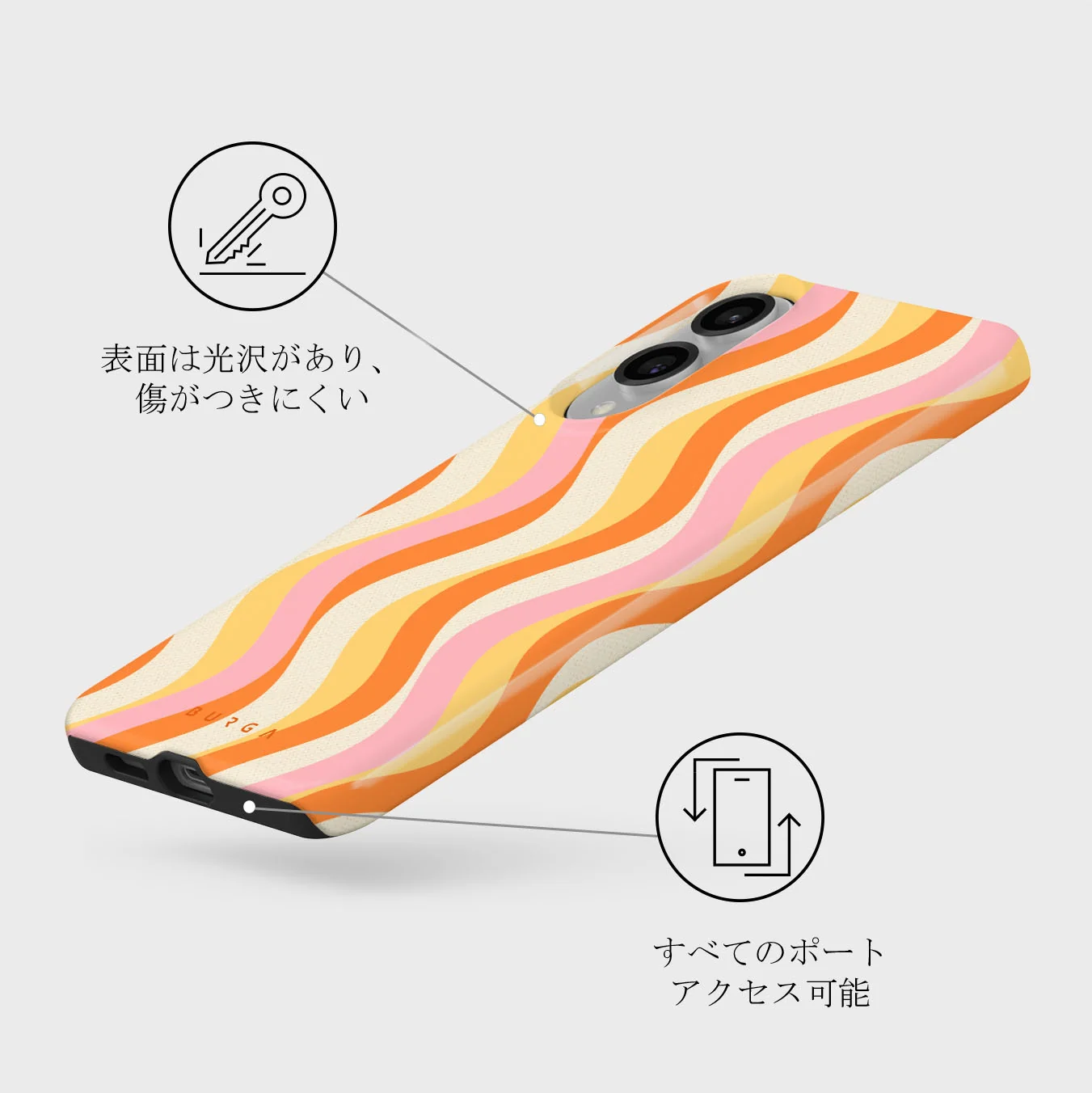 Flower Power - Samsung Galaxy S25 Edge ケース