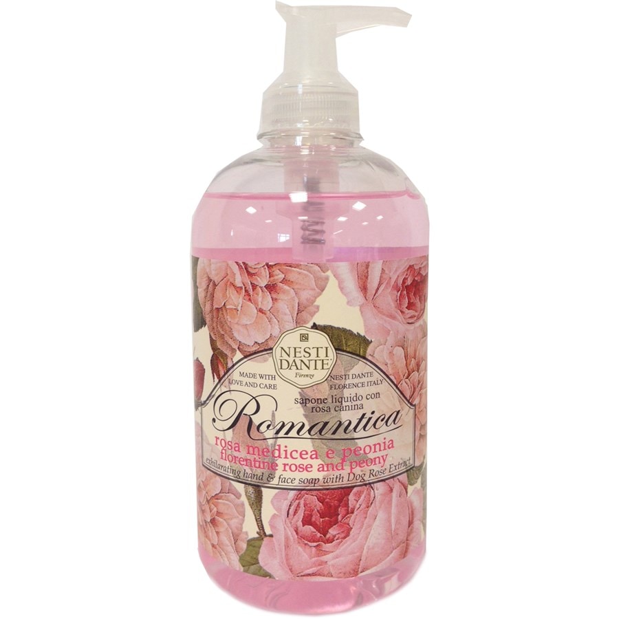 Nesti Dante Firenze Romantica Mydło w płynie Rose & Poeny