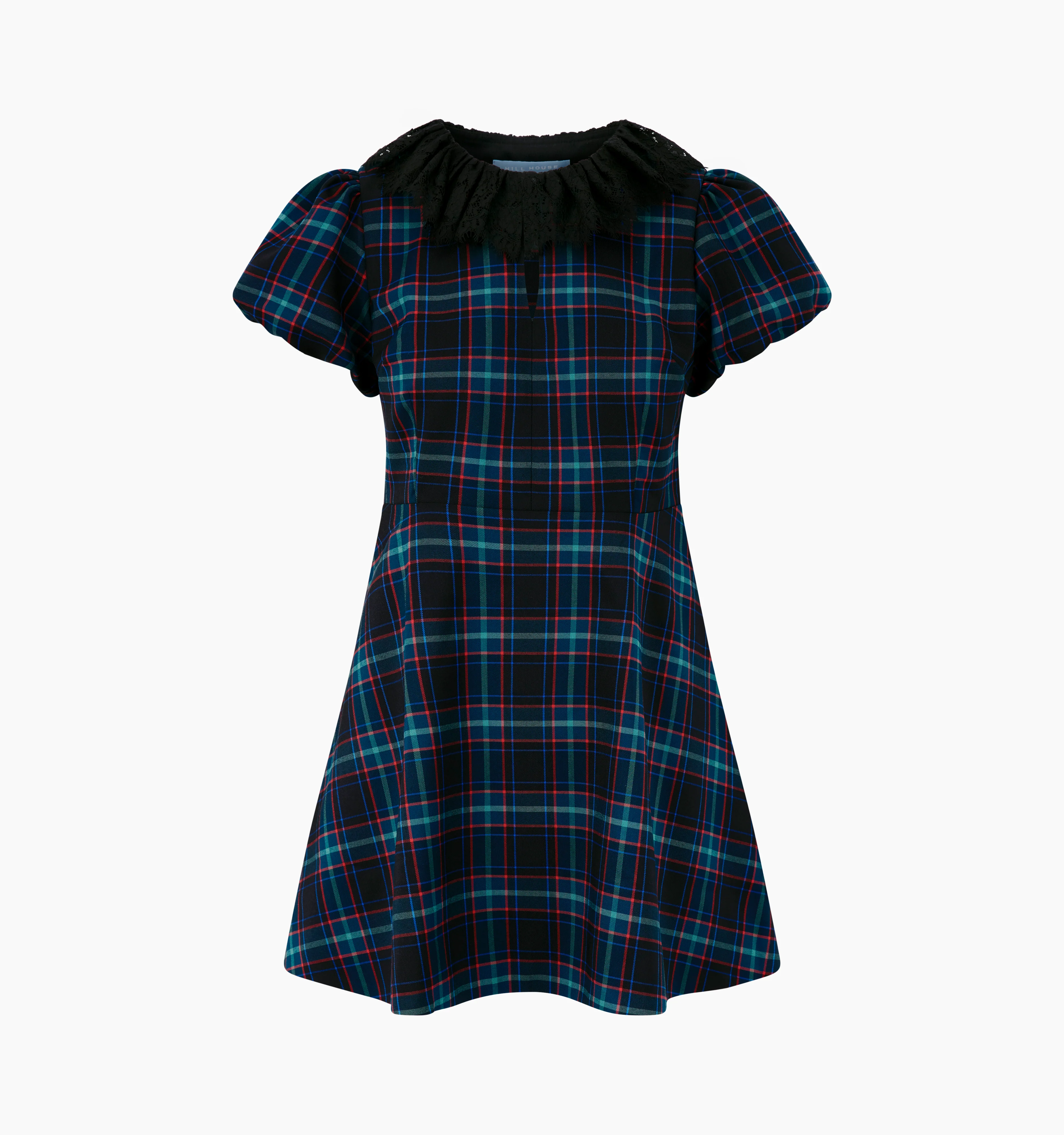 The Antoinette Dress - Jewel Tartan