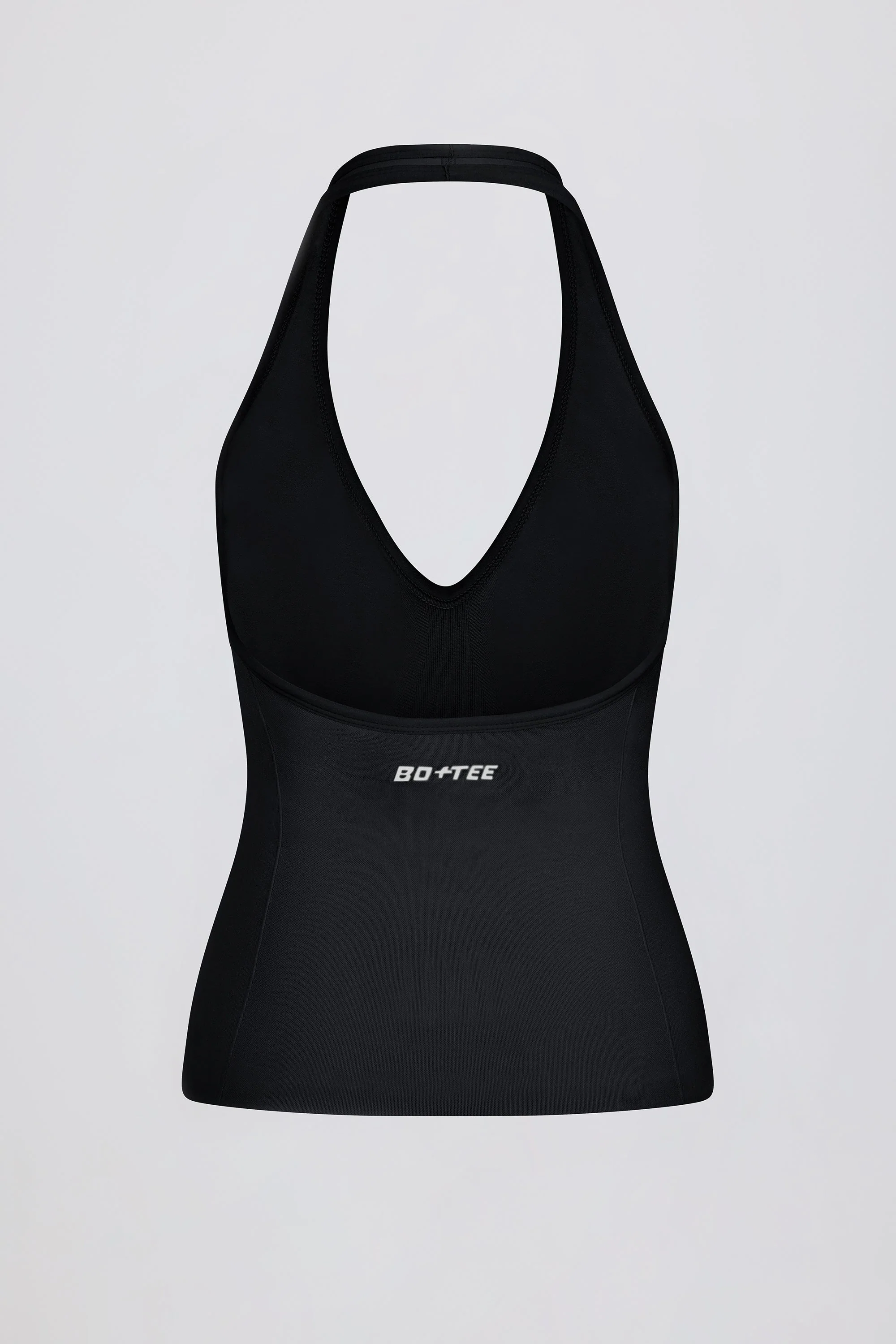 Define Luxe Halterneck Tank Top in Black
