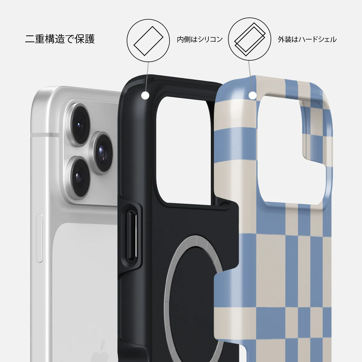 Straight A - iPhone 17 Pro ケース