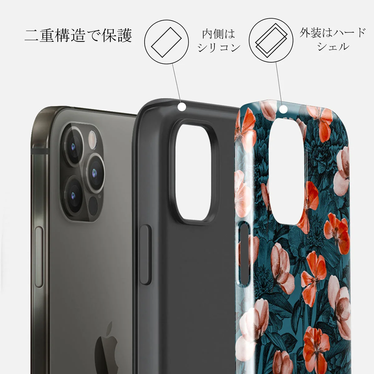 No Rain No Flowers - iPhone 12 Pro ケース