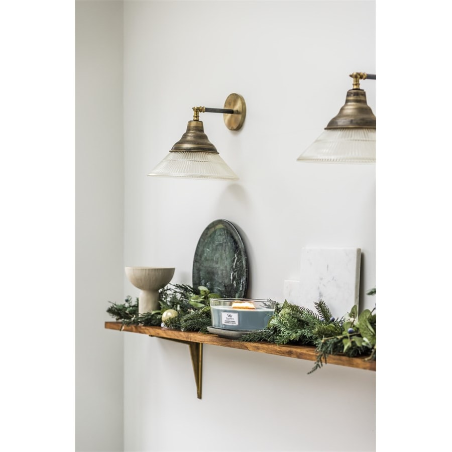 WoodWick Świece zapachowe Ellipse Evergreen Cahsmere
