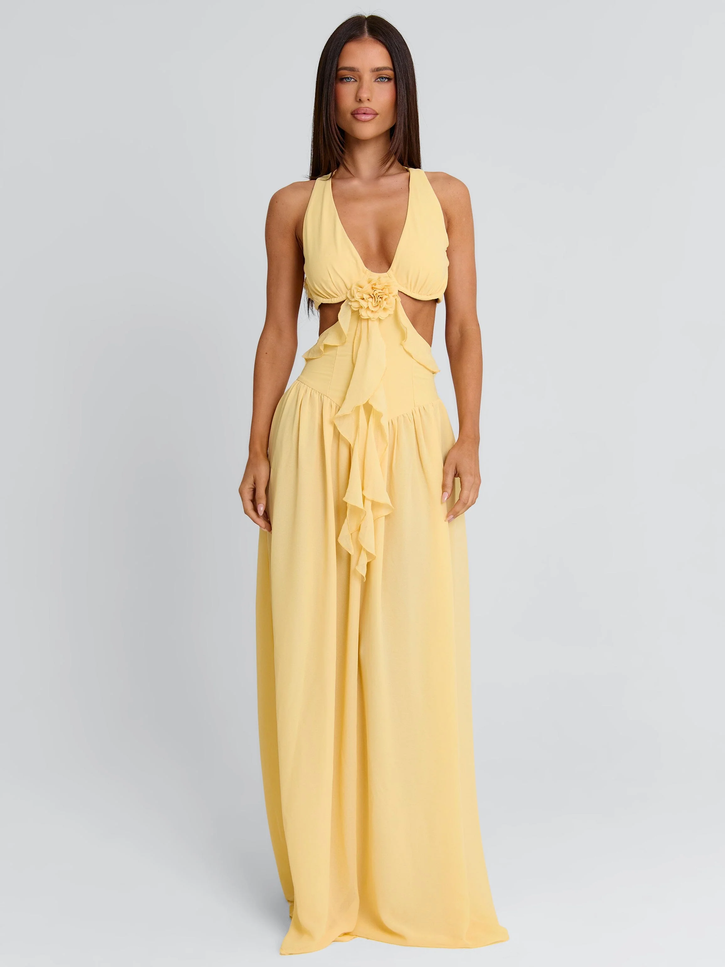 Raelyn Maxi Dress Yellow